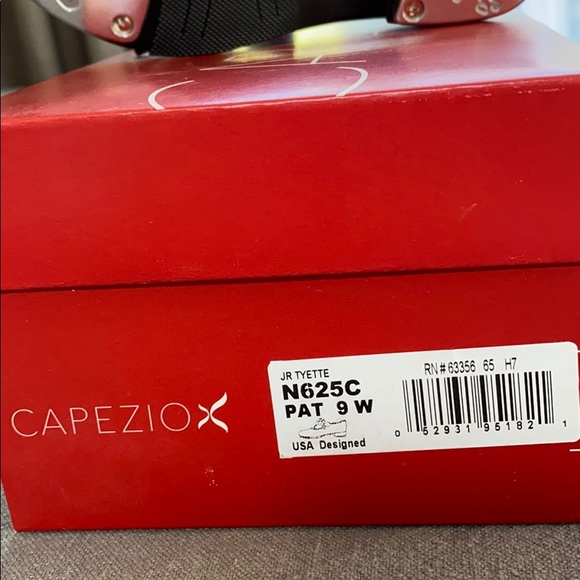Capezio Toddler Tap Shoes JR Tyette N625C PAT 9W - Picture 3 of 4